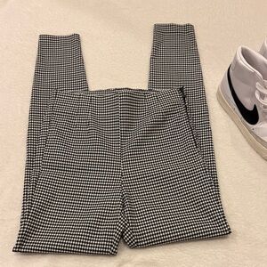 Zara Monochrome Gingham Pants